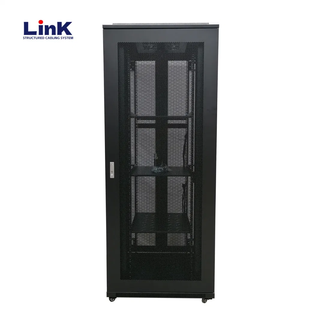 Floor Standing 18u 27u 42u 47u Data Center Server Network Cabinet Rack